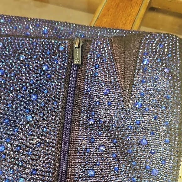 Jessica Simpson Glittering Blue Boots - Picture 6 of 13